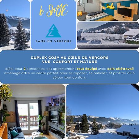 Duplex Cosy : Moderne, Fonctionnel Et Confortable Lans-en-Vercors Bagian luar foto